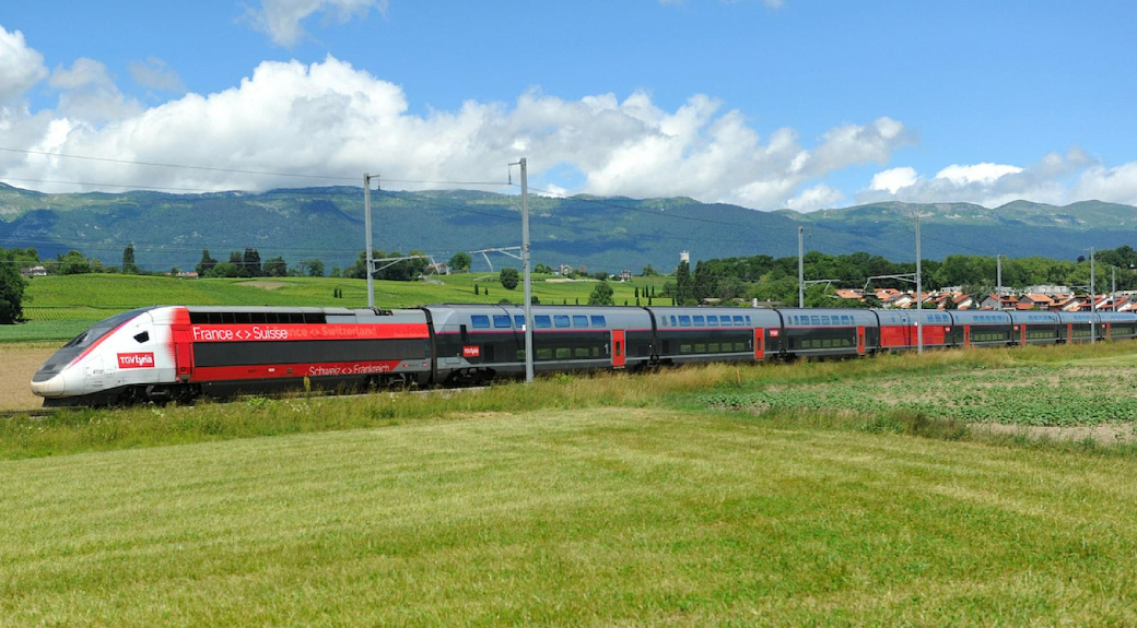 Frankreich mit dem Zug von der Schweiz aus mit TGV Lyria - SNCF Connect