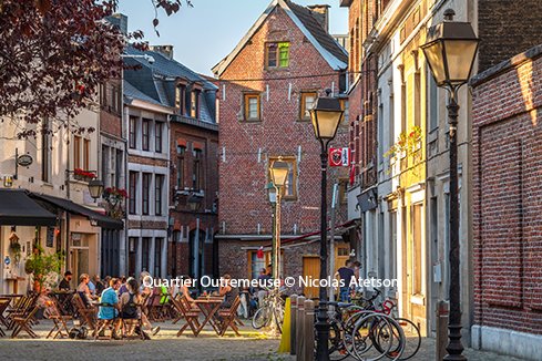 Quartier Outremeuse © Nicolas Atetson