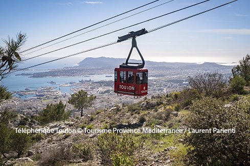 Téléphérique Toulon © Tourisme Provence Méditerranée / Laurent Parienti