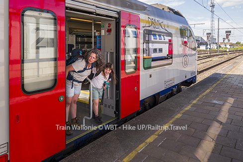 Train Wallonie © WBT - Hike UP/Railtrip.Travel