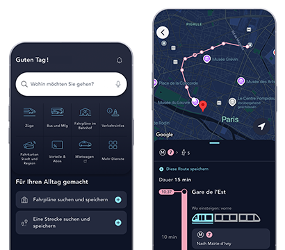 Die App für alle Ihre Strecken