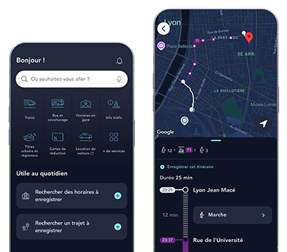 L’appli pour tous vos trajets