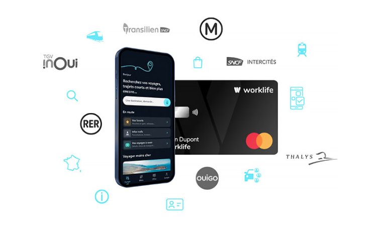 Payez vos trajets avec votre carte Worklife
