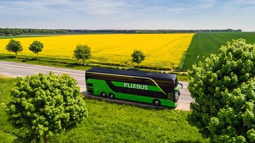 Photo d'un bus FlixBus