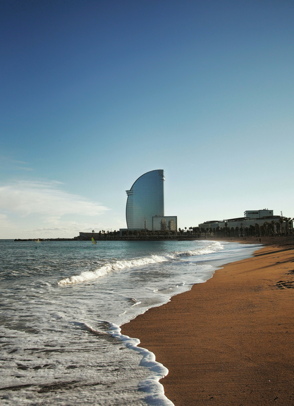 Plage Barcelone - crédit Alessio Rinella