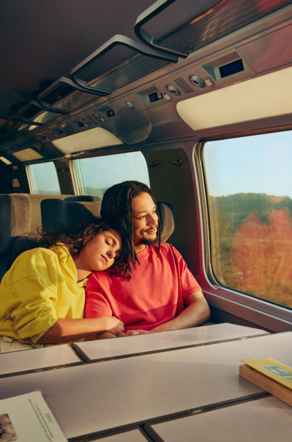 Voyageurs en Première TGV Lyria