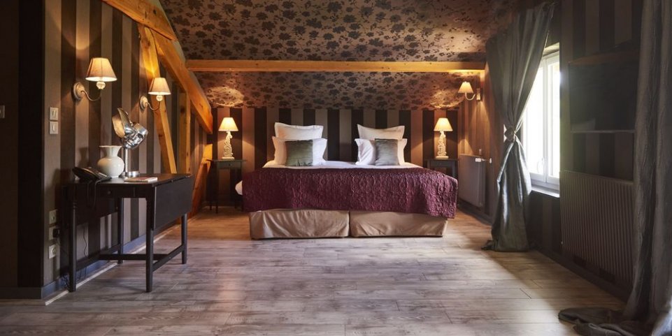 La chambre du manoir des montagnes