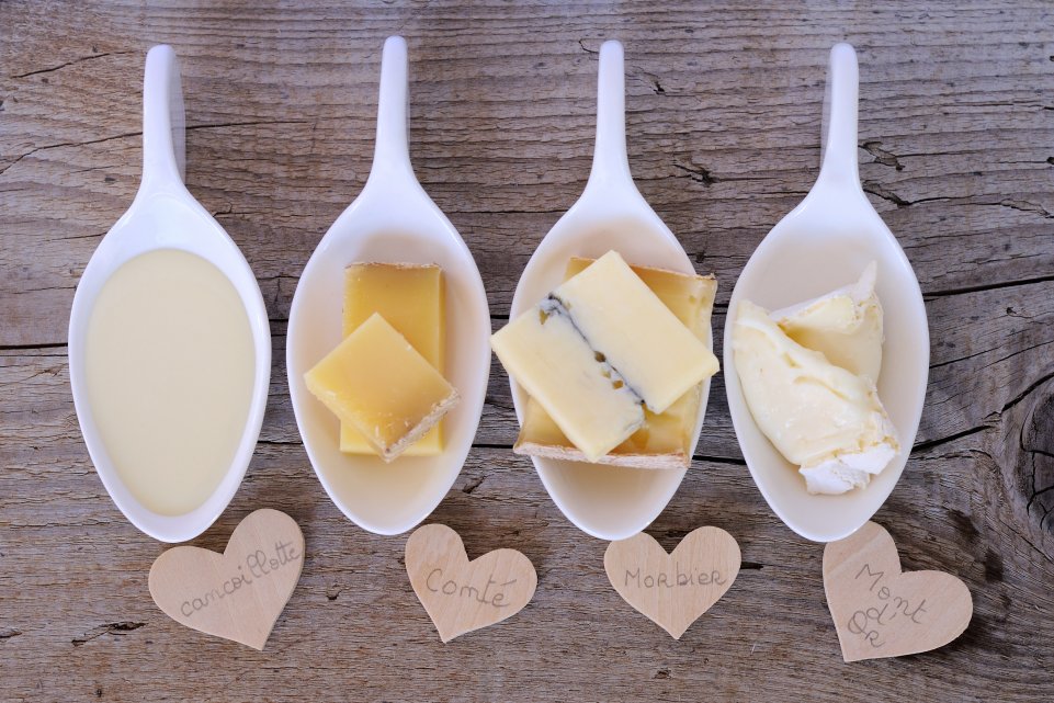 fromages de franche comté coeur