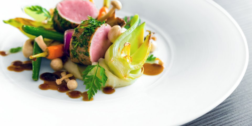 Repas gastronomie