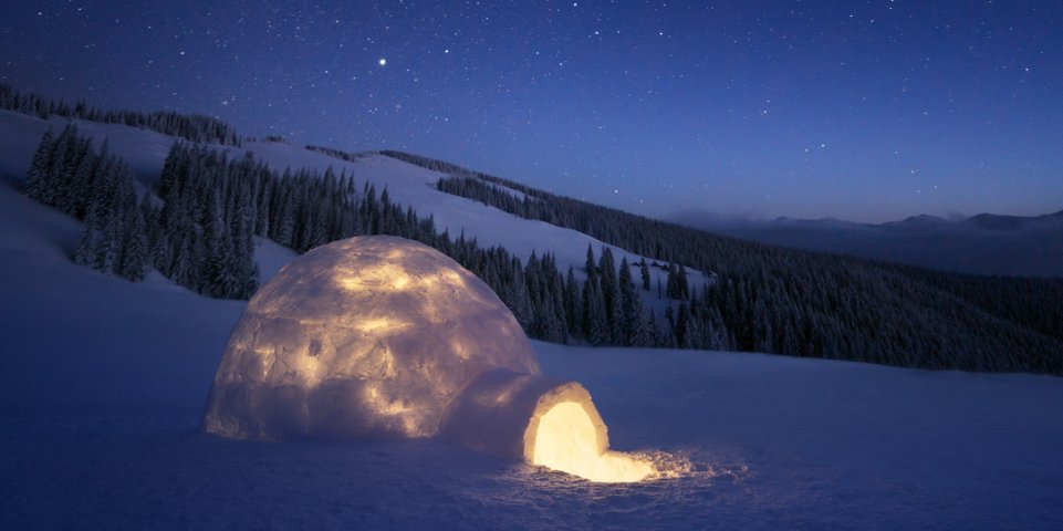 Nuit dans un igloo