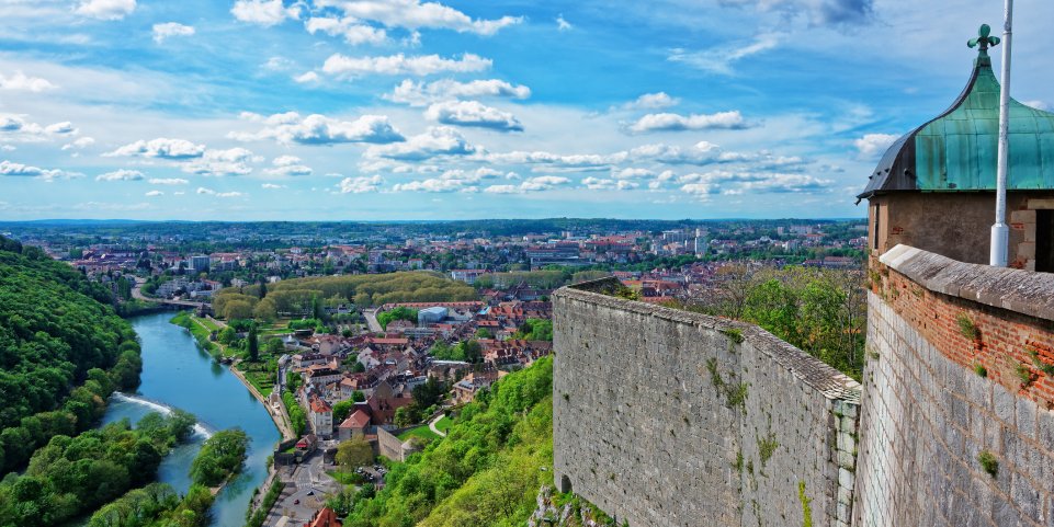 Besançon vue de la citadelle 