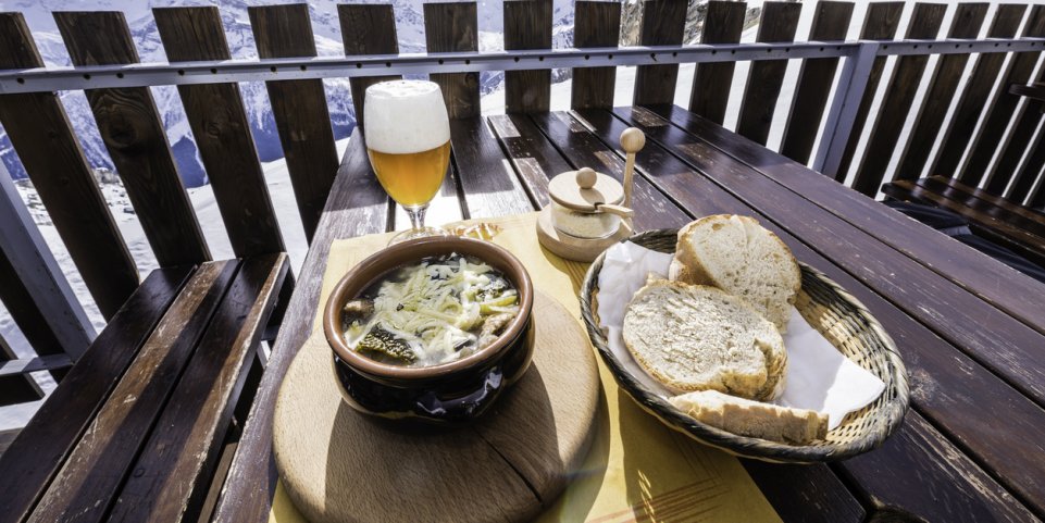 snack pistes ski