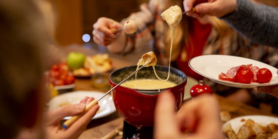 fondue en famille