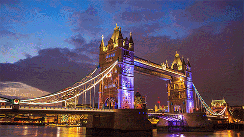 London Bridge by night
