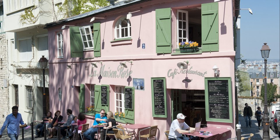La maison rose de Montmartre