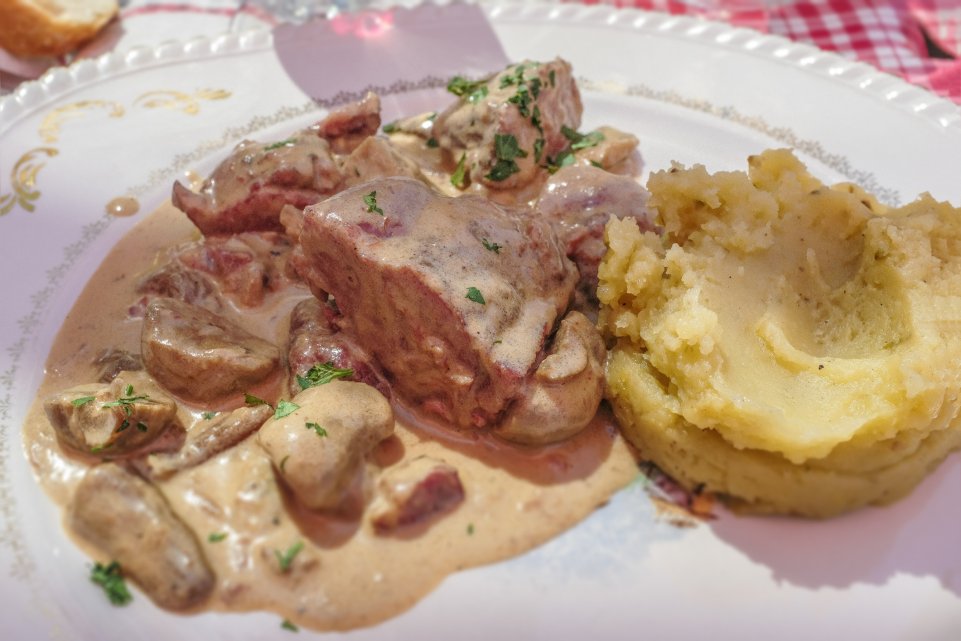 Assiette joues de boeuf