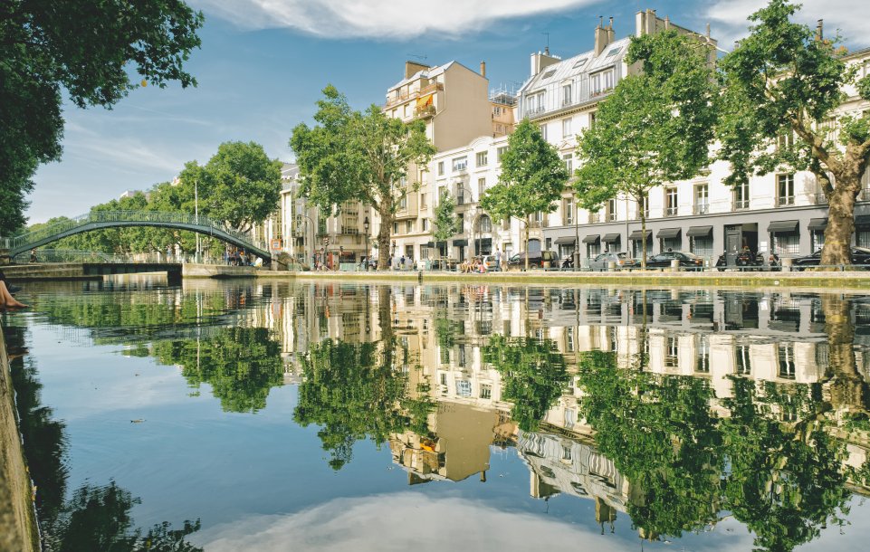 canal saint martin à paris 
