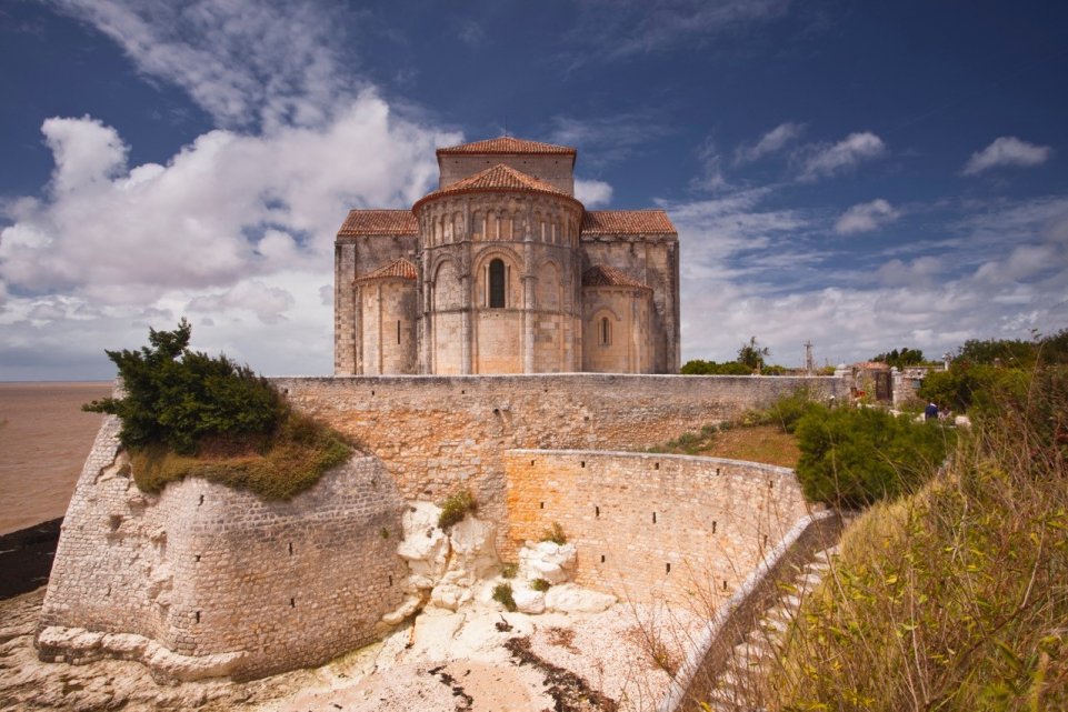 L'église Saint-Radegonde à Talmont-sur-Gironde