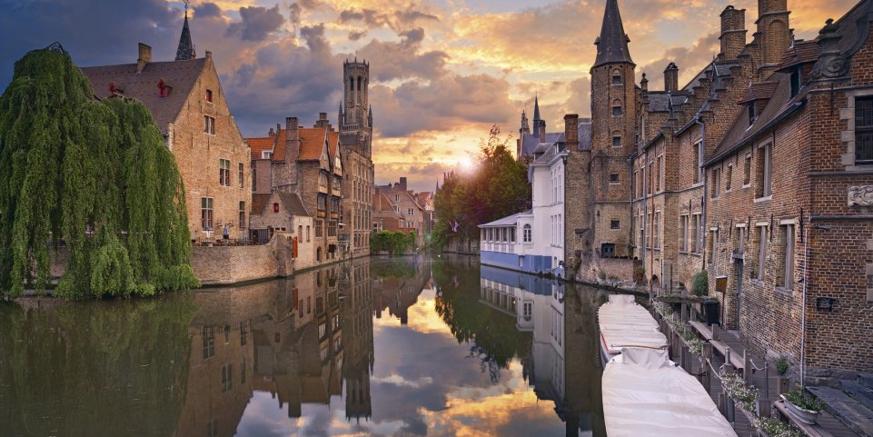 Canaux à Bruges 