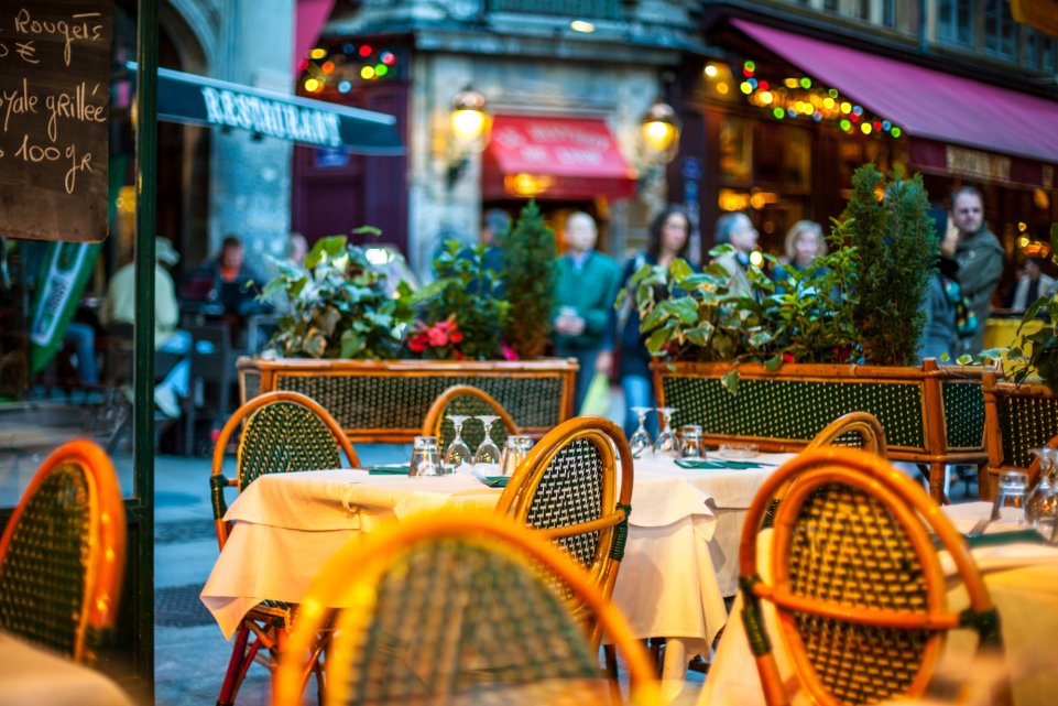 terrasse restaurant Lyon 