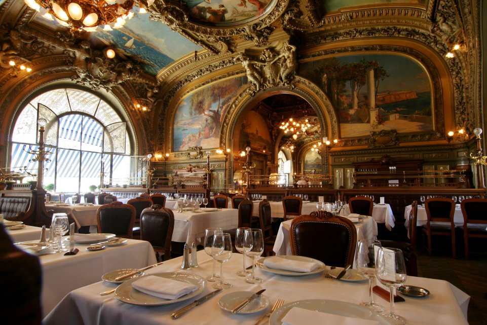 Restaurant le Train bleu à Gare de Lyon 