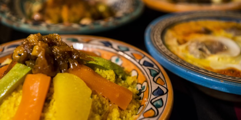 Plat de couscous