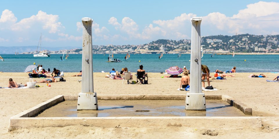 Plage marseille 