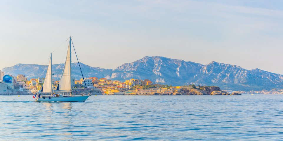 Marseille vue mer 