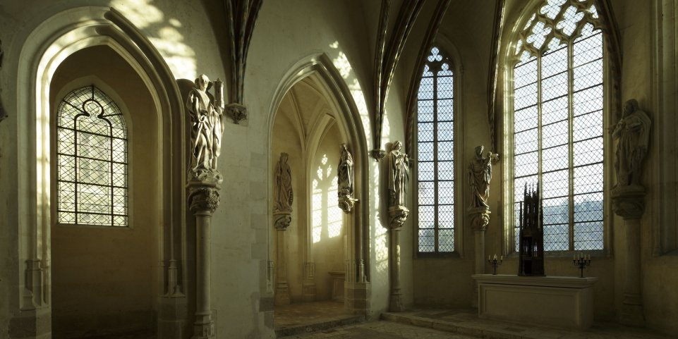 Coeur de la Sainte Chapelle du château de Châteaudun