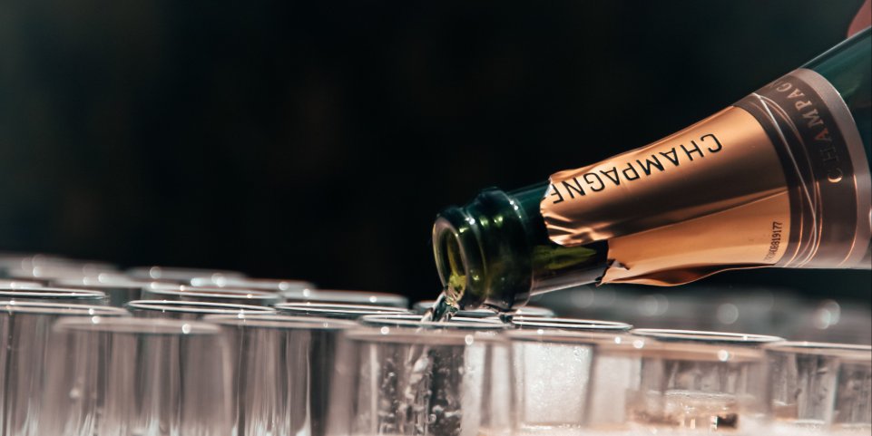 Servir le champagne 