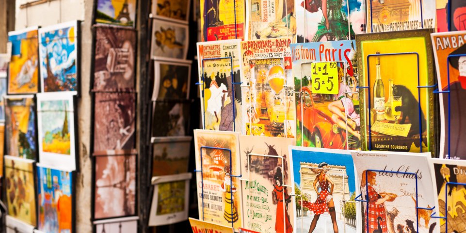 cartes postales montmartre