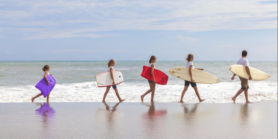surf famille