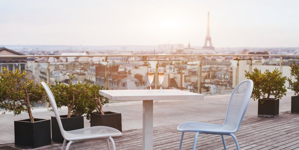 Déli cieux, le toit terrasse de Printemps
