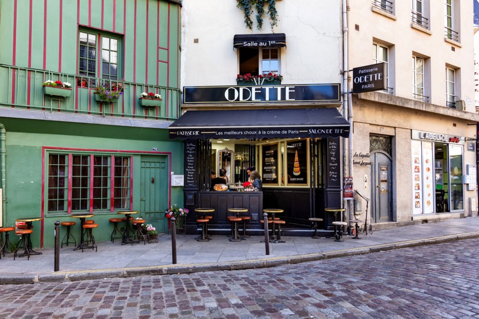 chez odette patisserie paris saint-michel quartier latin