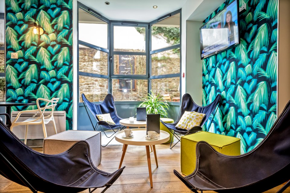 Espace bar cote patio vannes