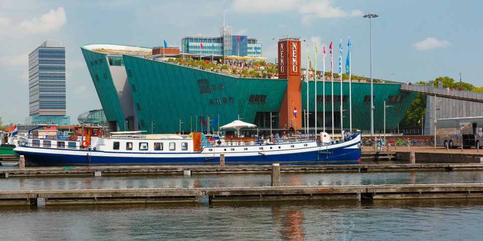 NEMO, toit terrasse à Amsterdam