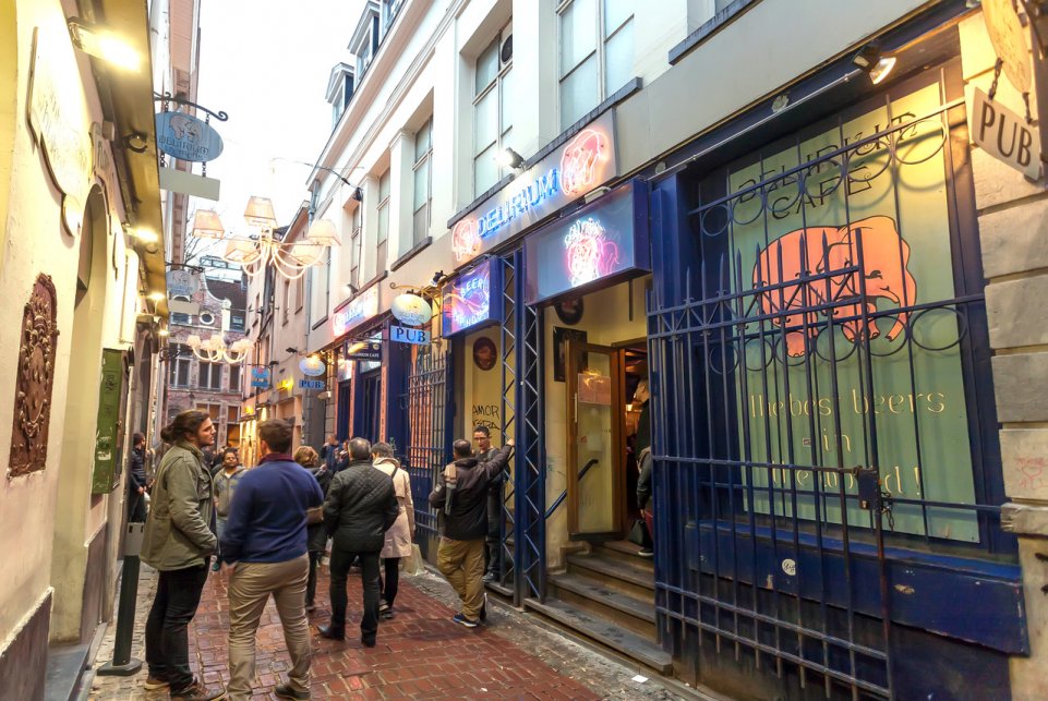 rue Delirium bruxelles