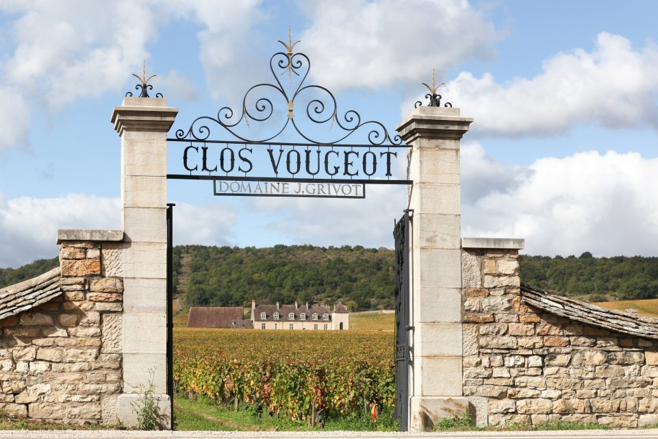 entrée du Château du Clos Vougeot
