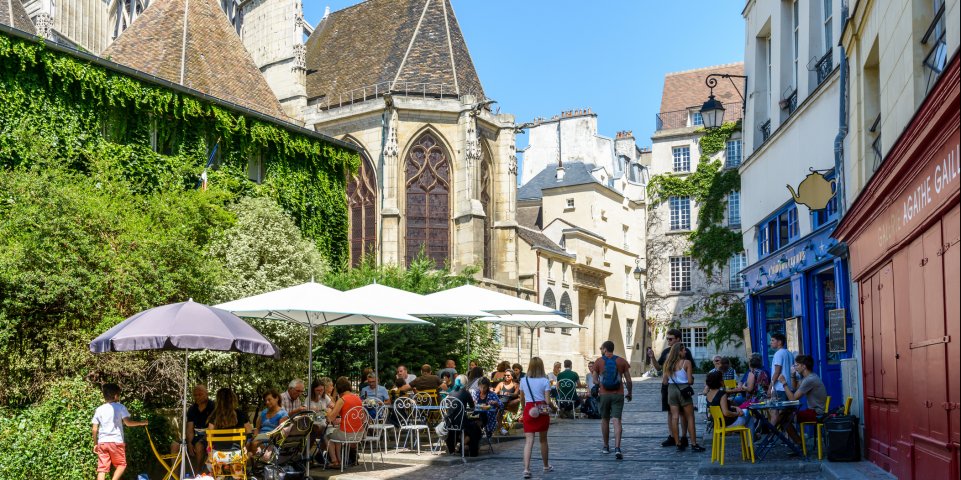 paris marais soleil