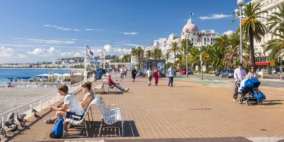 Promenade des Anglais Nice Côte d'Azur