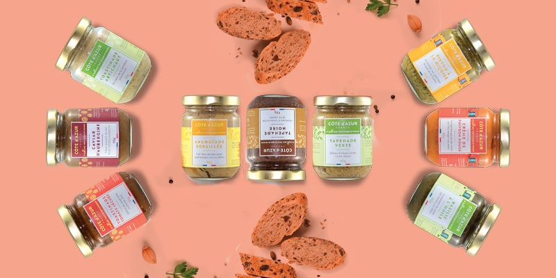 Produits gourmands La Bastide pour Côte d'Azur France