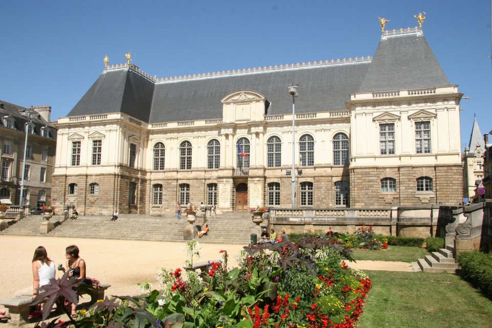 Le palais du parlement de Bretagne