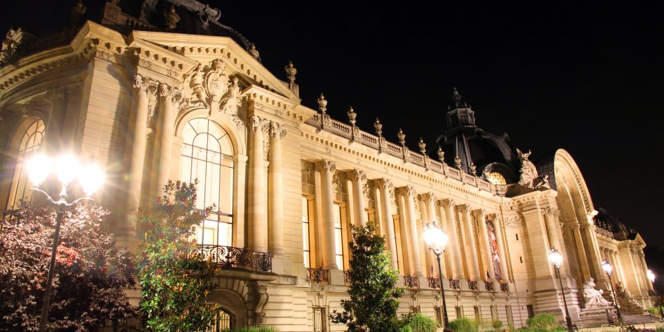 Le Grand Palais de nuit