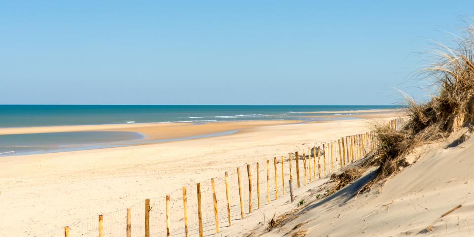La plage Le Porge Océan