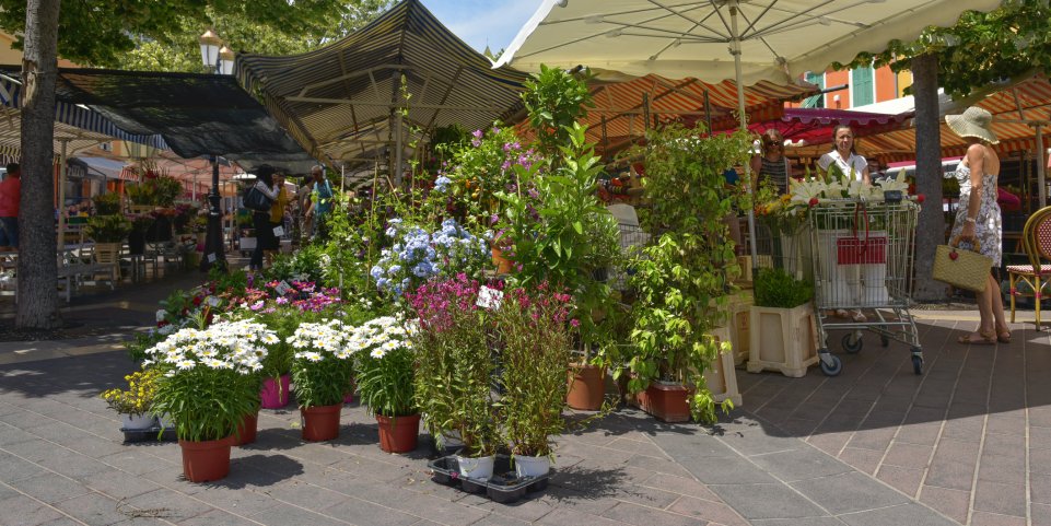 marché aux fleurs Nice 