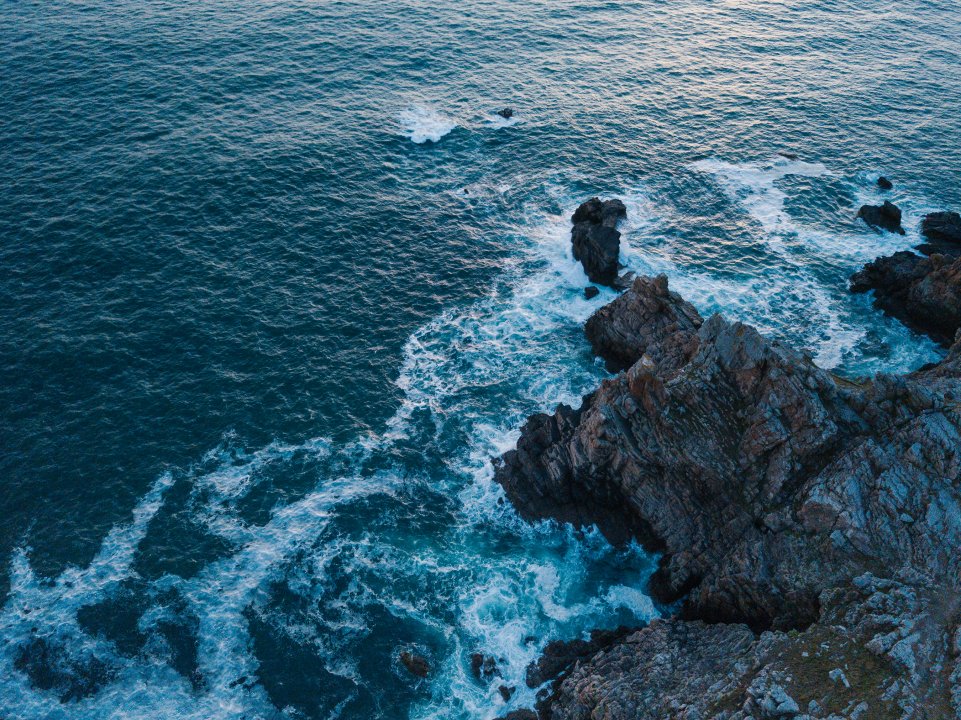 Bretagne rocher océan 