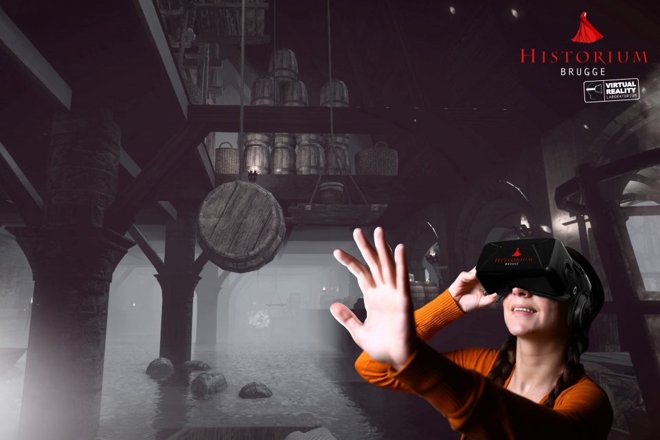 Le laboratoire de réalité virtuelle de l'Historium de Bruges