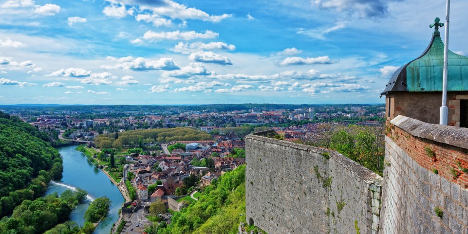 Vue depuis la Citadelle de Besançon