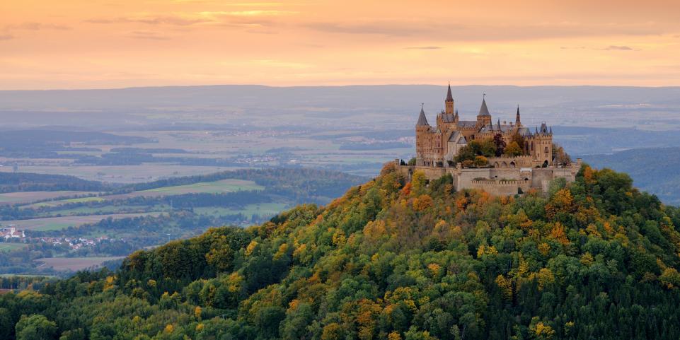 Château de Hohenzollern, Allemagne du sud