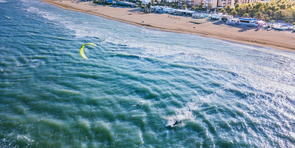 kitesurf mer plage sport